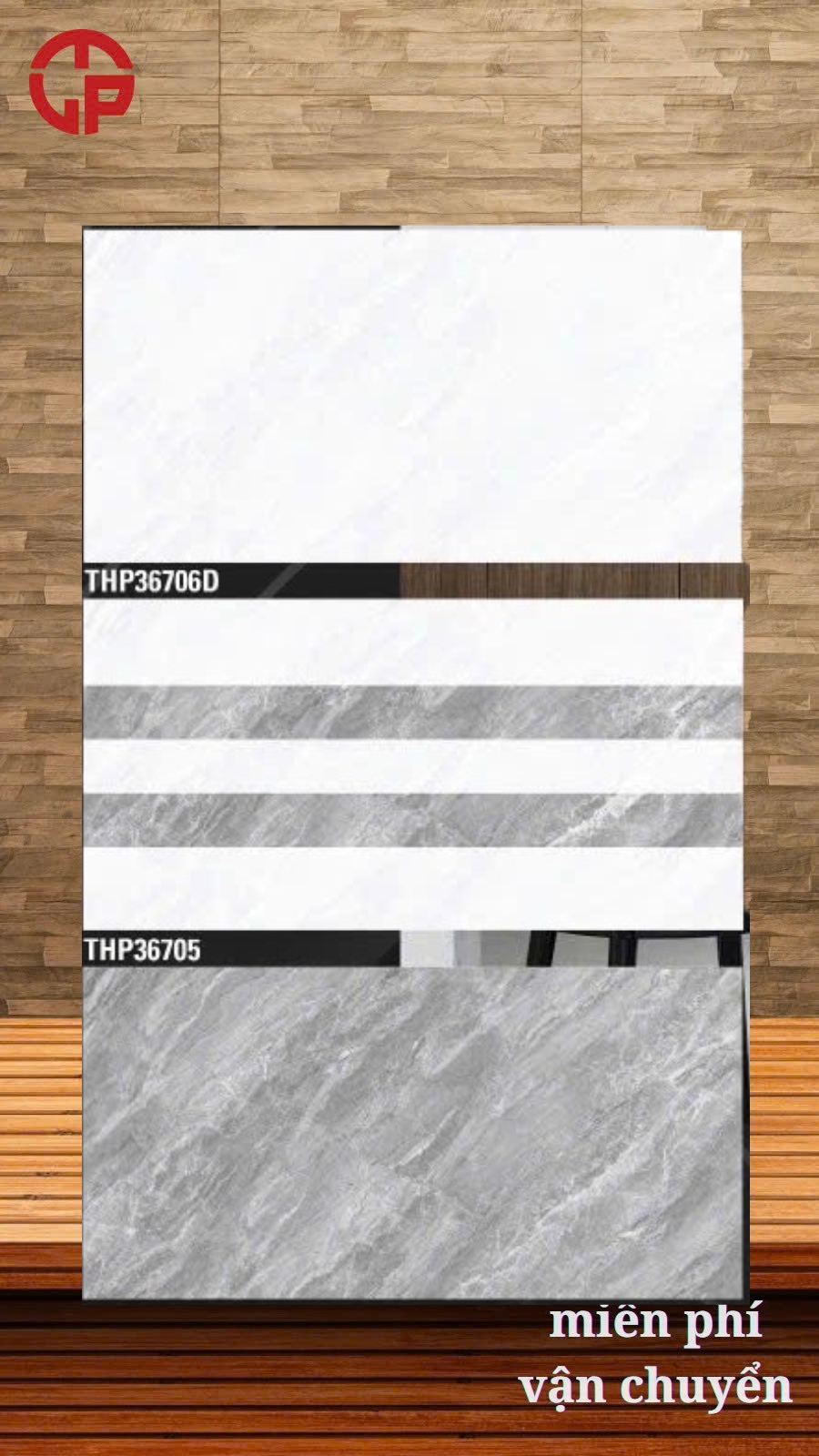 Gạch ốp tường 30x60 LTP23 36705 3 115k Gach op tuong 30x60 THP 36705