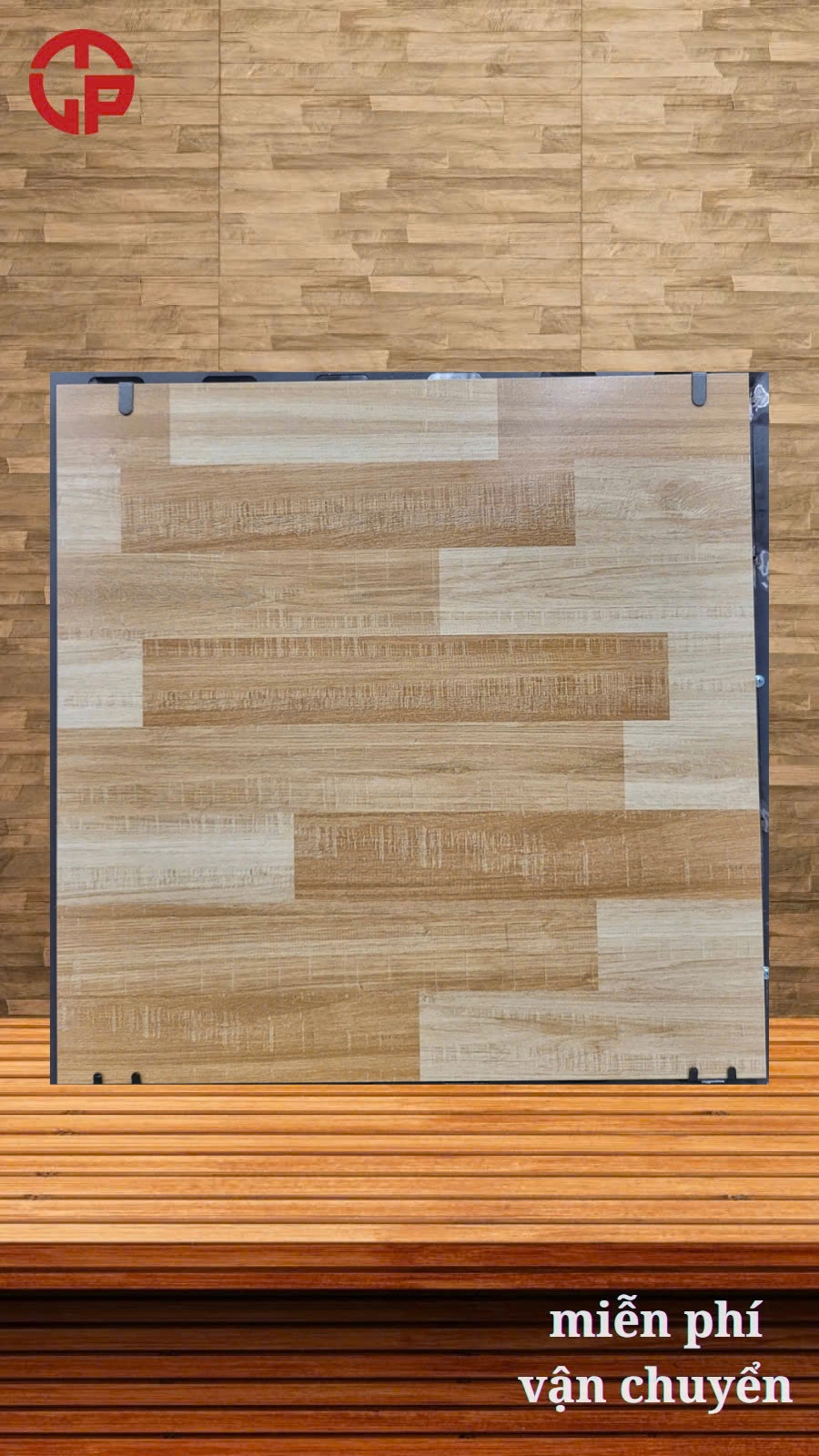 Gạch giả gỗ Matt 60x60 TP LK61503 3 120k Gach gia go Matt 60x60 TP LK61503