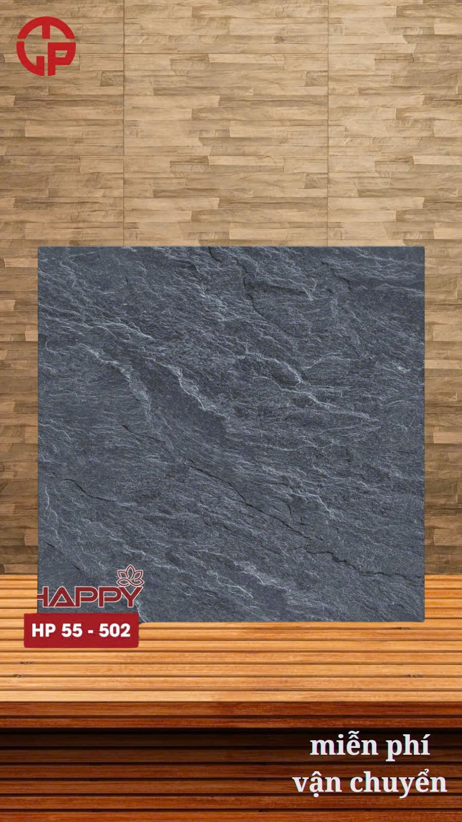 Gạch lát sân Đá 50x50 LTP04 HP55502 3 125k Gach lat san Da 50x50 TP HP55502