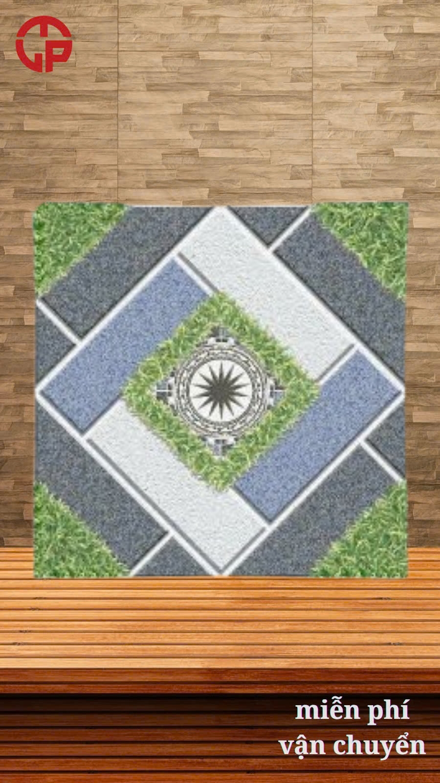 Gạch lát sân Đá 50x50 LTP04 TKPSG5112 3 125k Gach lat san Da 50x50 TP TKPSG5112