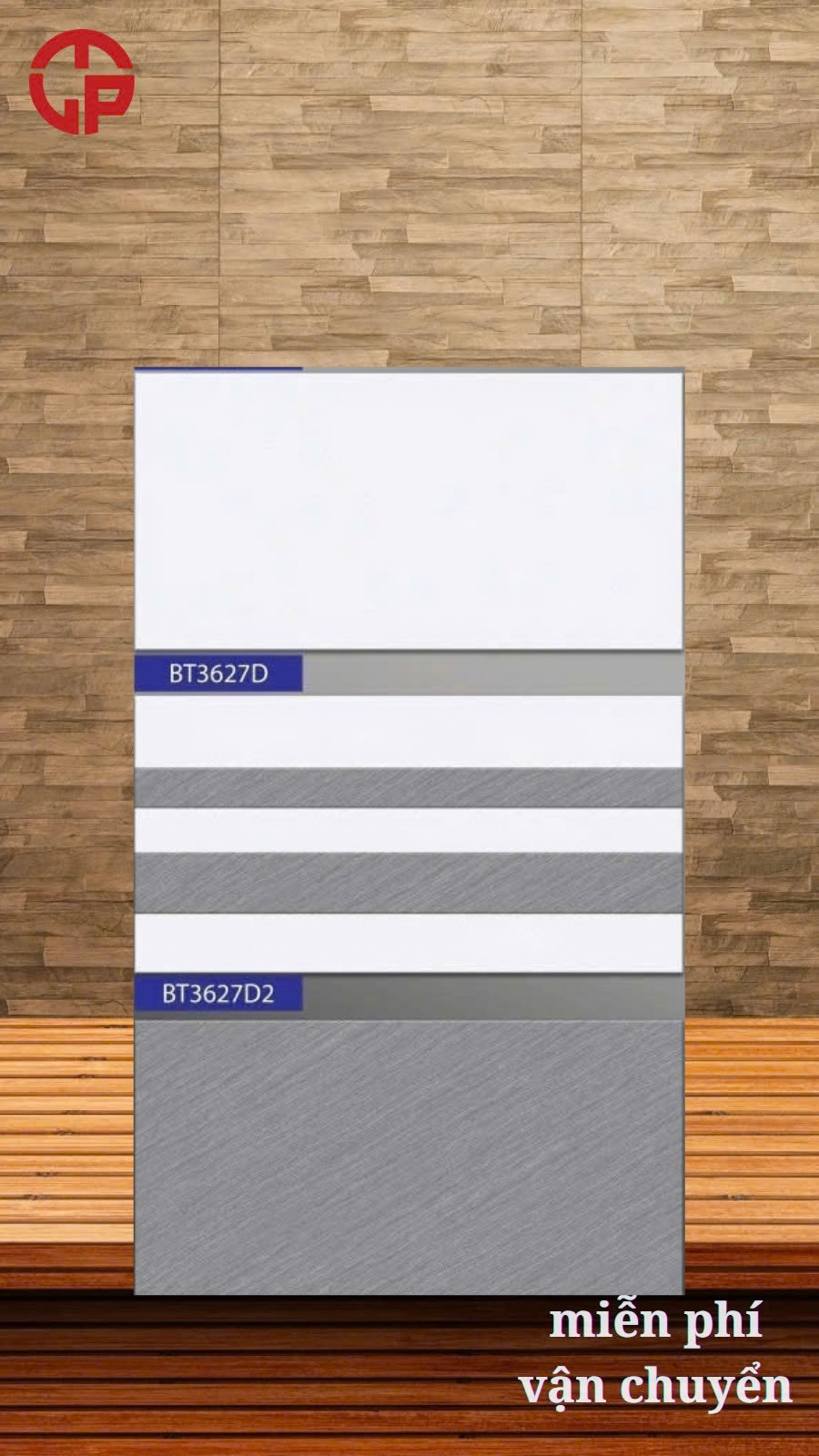 Gạch ốp tường 30x60 BT 3627 3 125k Gach op tuong 30x60 BT 3627