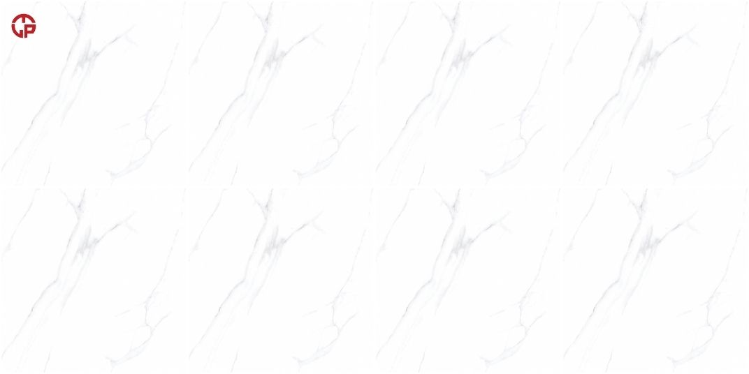 Gạch Lát Nền Màu Trắng Vân Đá 100x100