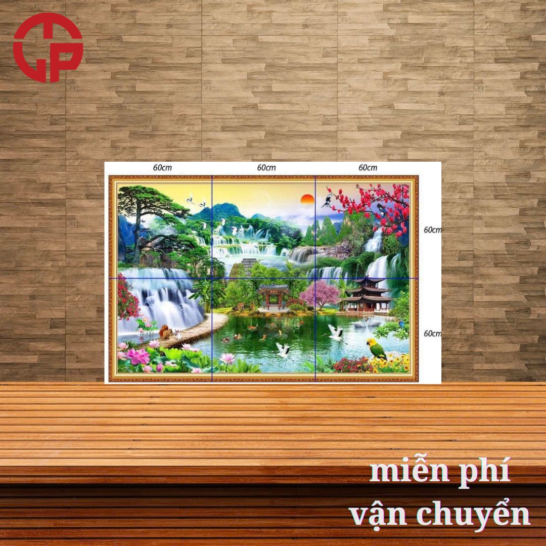 Tranh gạch 3D phong thủy 60x60 1 viên 3 250k-tranh-gach-3d-phong-thuy-60x60-1-vien
