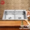 Bồn rửa chén TP 8245 Inox 304 Mờ 1 2000k-Bon-rua-chen-tp-8245-bong