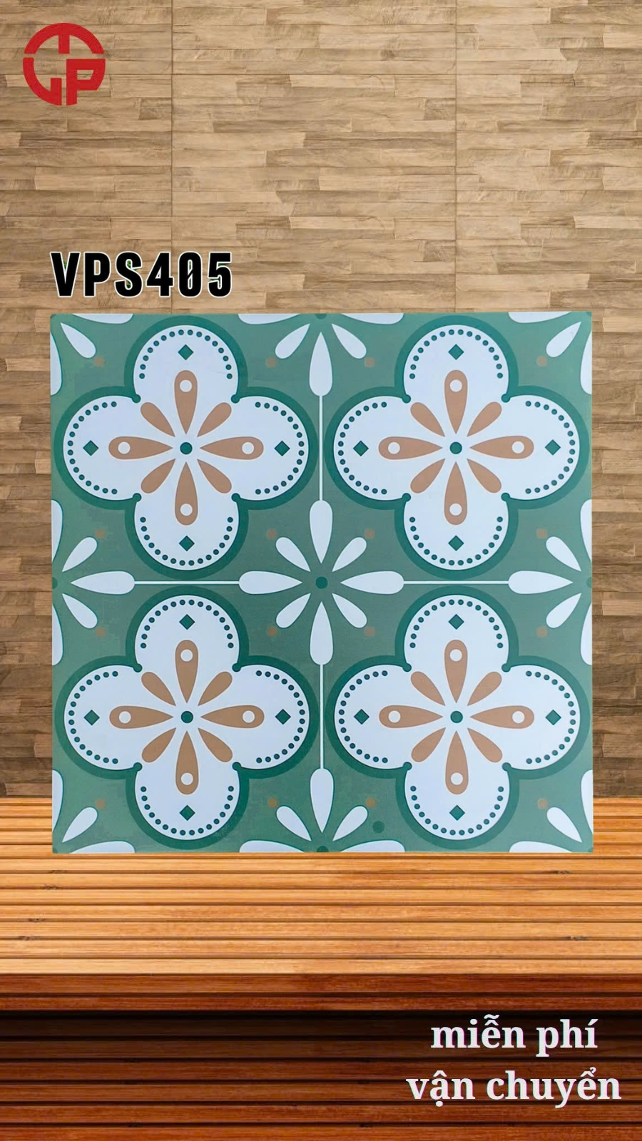 Gạch lát nền Matt Viglacera 40x40 LTP08 VPS405 3 240k Gach lat nen Matt Viglacera 40x40 CP VPS405
